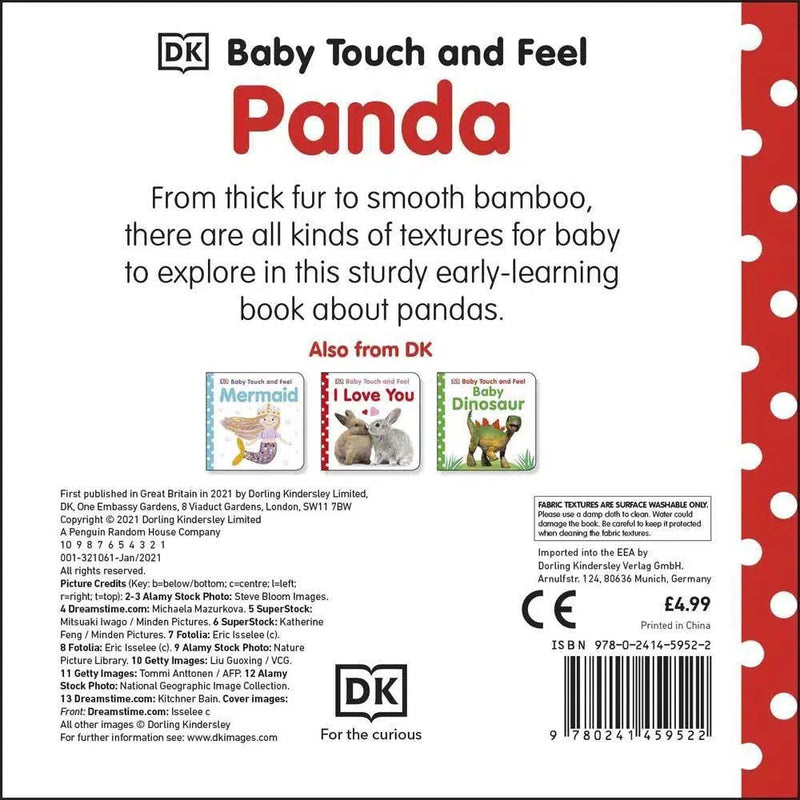 Baby Touch and Feel - Panda (Board book) DK UK