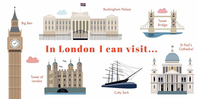 Baby's London (Board Book) - 買書書 BuyBookBook