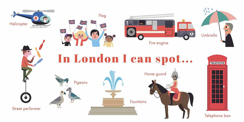 Baby's London (Board Book) - 買書書 BuyBookBook