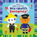 Baby's Very First Mix and Match Emergency! (Fiona Watt)-Nonfiction: 學前基礎 Preschool Basics-買書書 BuyBookBook