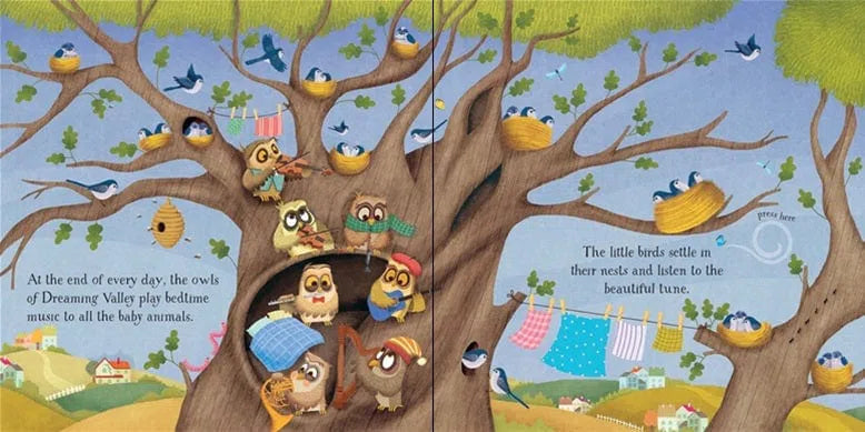 Baby's Bedtime Music Book Usborne