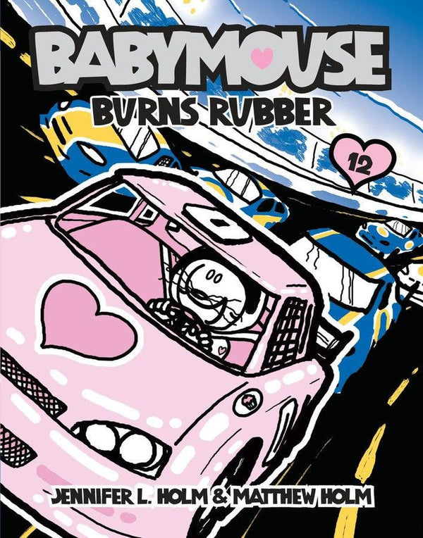 Babymouse #12: Burns Rubber-Graphic novel / Comic book / Manga: genres-買書書 BuyBookBook