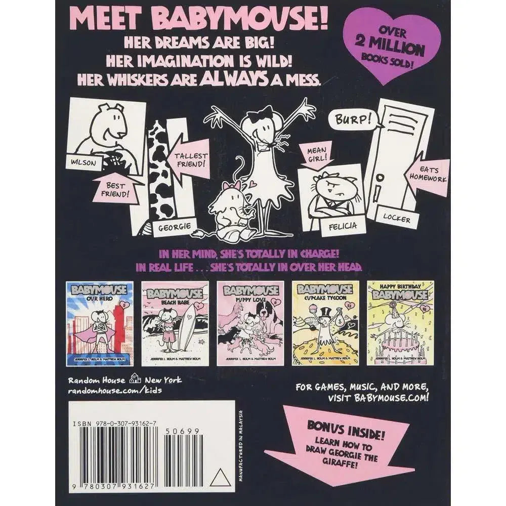 Babymouse #19 Bad Babysitter (Jennifer L. Holm) PRHUS