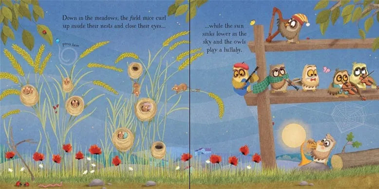 Baby's Bedtime Music Book Usborne