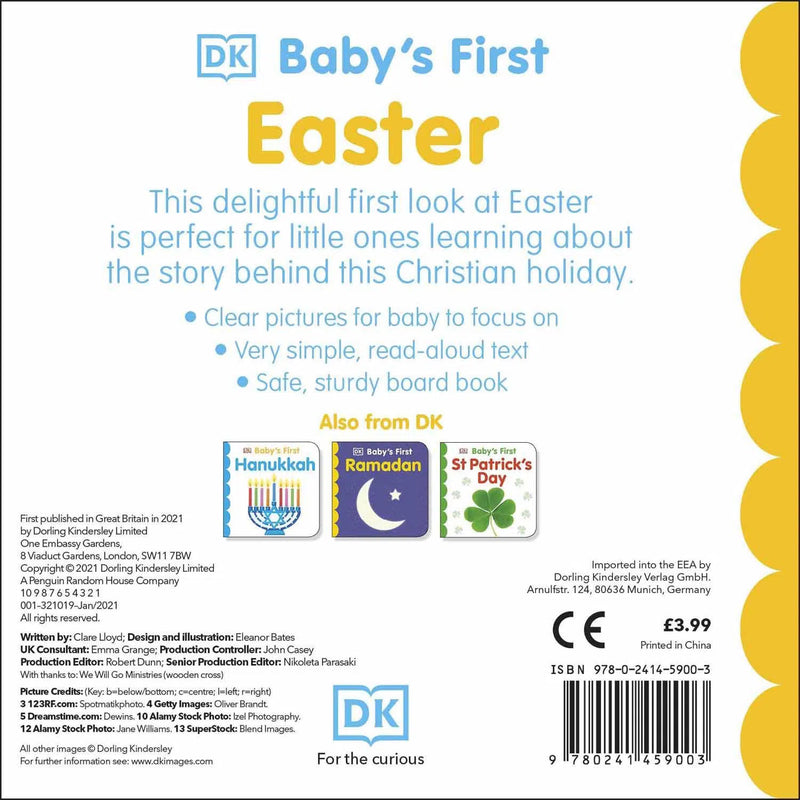 Baby's First Easter (Board Book) DK UK