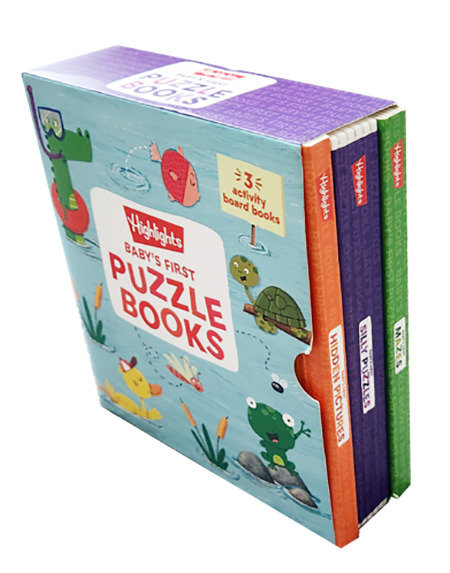 Baby’s First Puzzle Books-Children’s interactive and activity books and kits-買書書 BuyBookBook