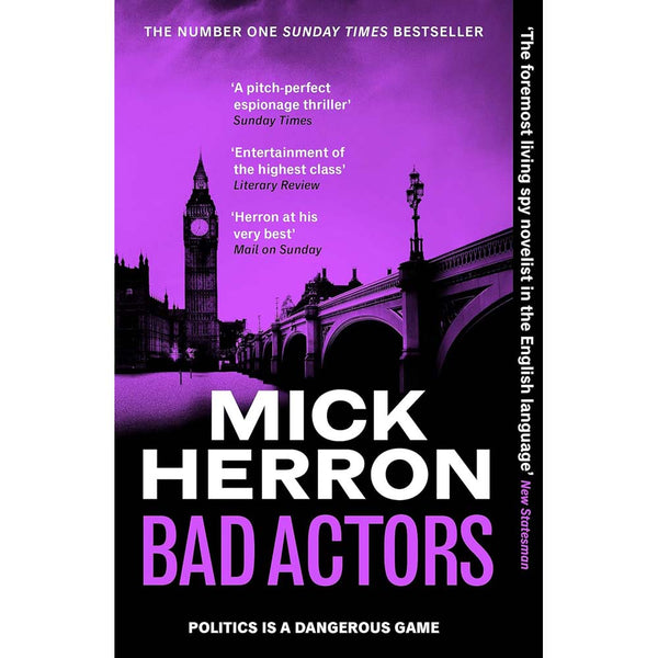 Bad Actors (Mick Herron)-Fiction: 偵探懸疑 Detective & Mystery-買書書 BuyBookBook