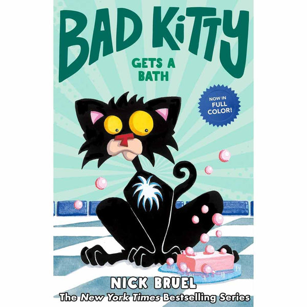 Bad Kitty Gets a Bath (Graphic Novel) (Hardback) Macmillan US