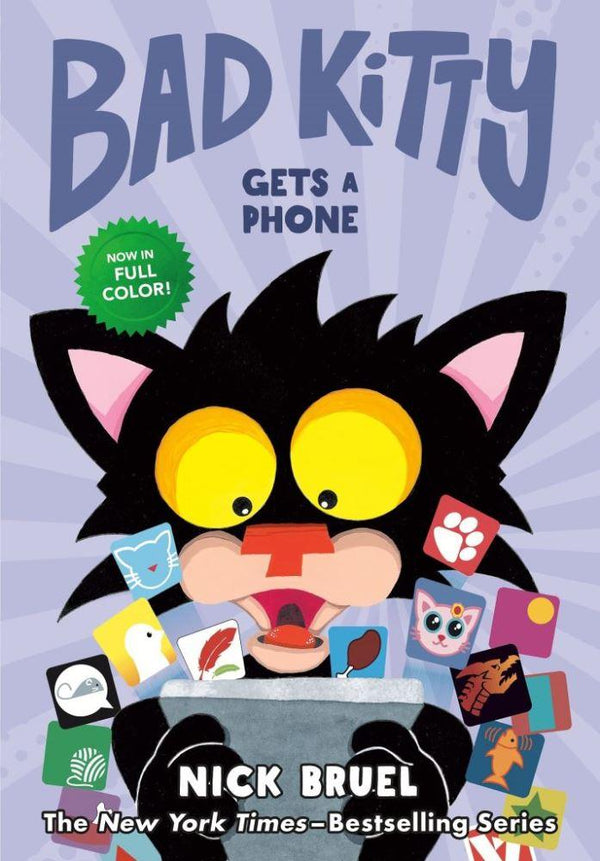 Bad Kitty Gets a Phone (Graphic Novel) (Hardback) Macmillan US