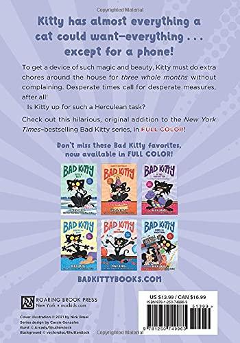 Bad Kitty Gets a Phone (Graphic Novel) (Hardback) Macmillan US