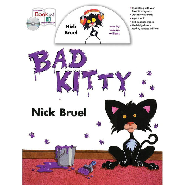 Bad Kitty Storytime Set (Book with CD) Macmillan US