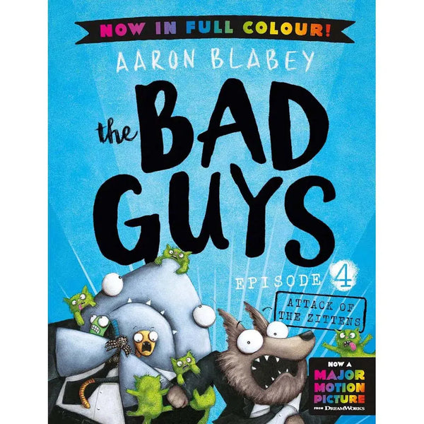 Bad Guys Colour Edition, The #04 Attack of the Zittens (Aaron Blabey)-Fiction: 幽默搞笑 Humorous-買書書 BuyBookBook