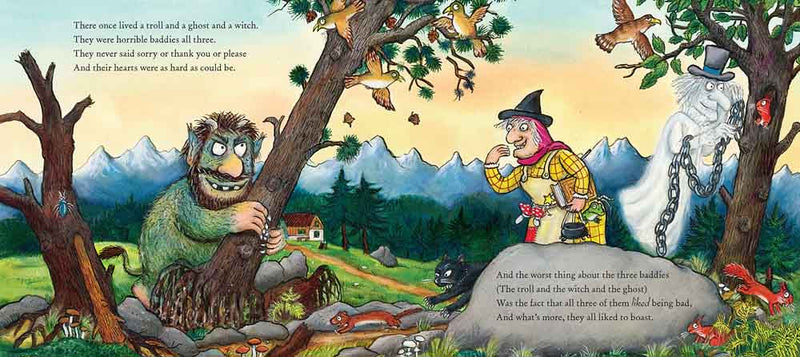 Baddies, The (Julia Donaldson)(Axel Scheffler) - 買書書 BuyBookBook