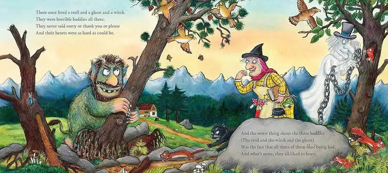 Baddies, The (Julia Donaldson)(Axel Scheffler)-Fiction: 兒童繪本 Picture Books-買書書 BuyBookBook