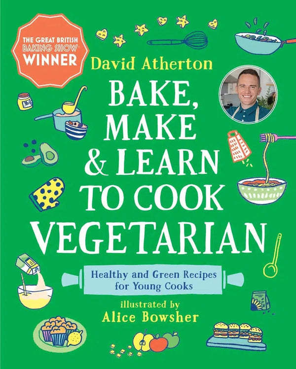 Bake, Make, and Learn to Cook Vegetarian: Healthy and Green Recipes for Young Cooks-Children’s / Teenage general interest: Practical interests-買書書 BuyBookBook