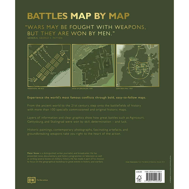 Battles Map by Map (Hardback) DK UK