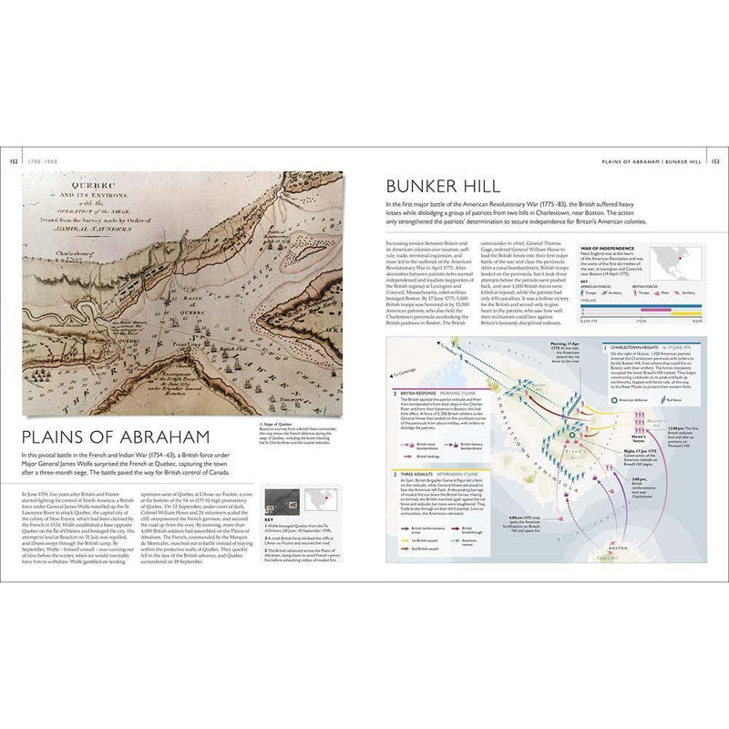 Battles Map by Map (Hardback) DK UK