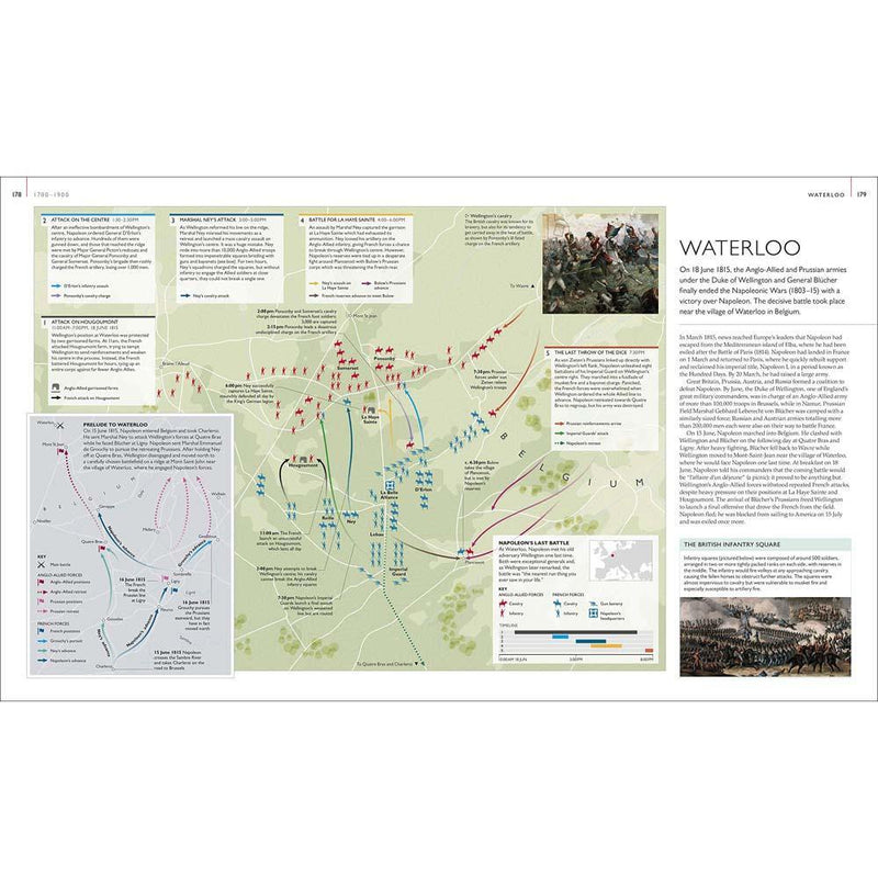 Battles Map by Map (Hardback) DK UK