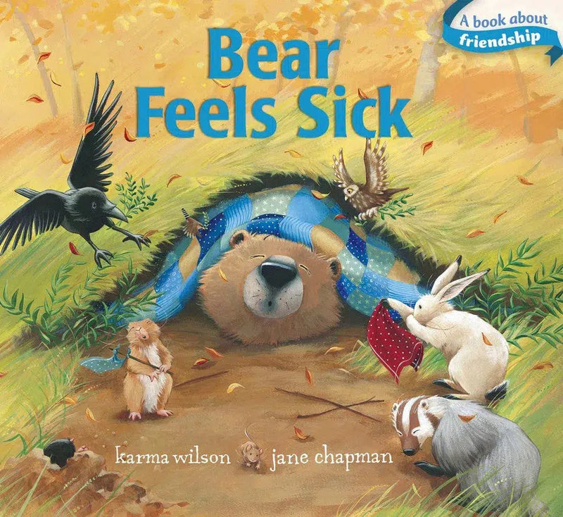 Bear Feels Sick-Children’s picture books-買書書 BuyBookBook