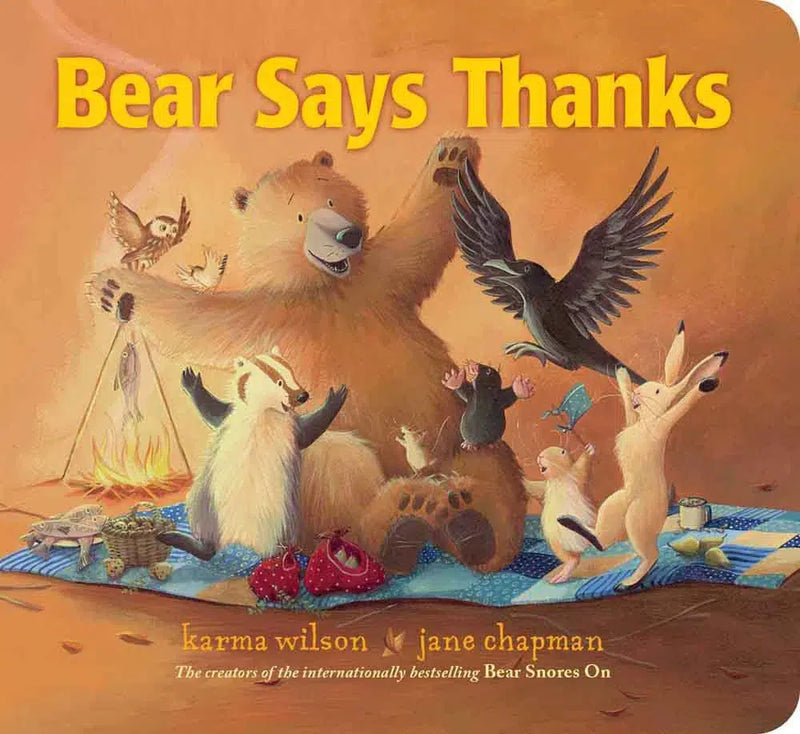 Bear Says Thanks-Fiction: 兒童繪本 Picture Books-買書書 BuyBookBook