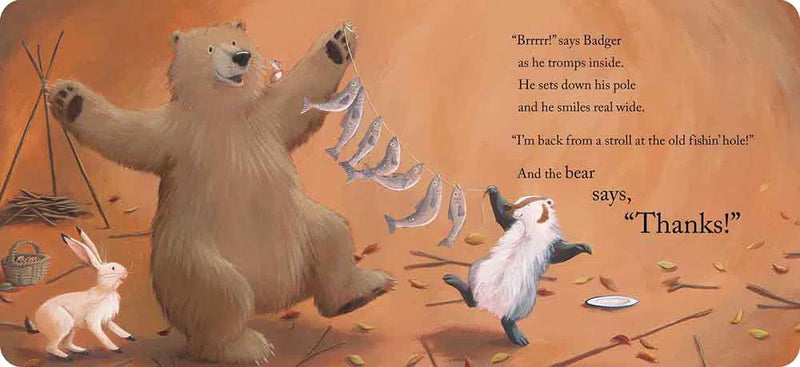 Bear Says Thanks-Fiction: 兒童繪本 Picture Books-買書書 BuyBookBook