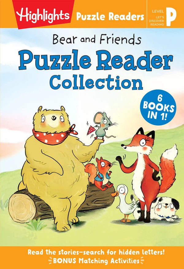 Bear and Friends Puzzle Reader Collection-Children’s / Teenage fiction: General, modern and contemporary fiction-買書書 BuyBookBook