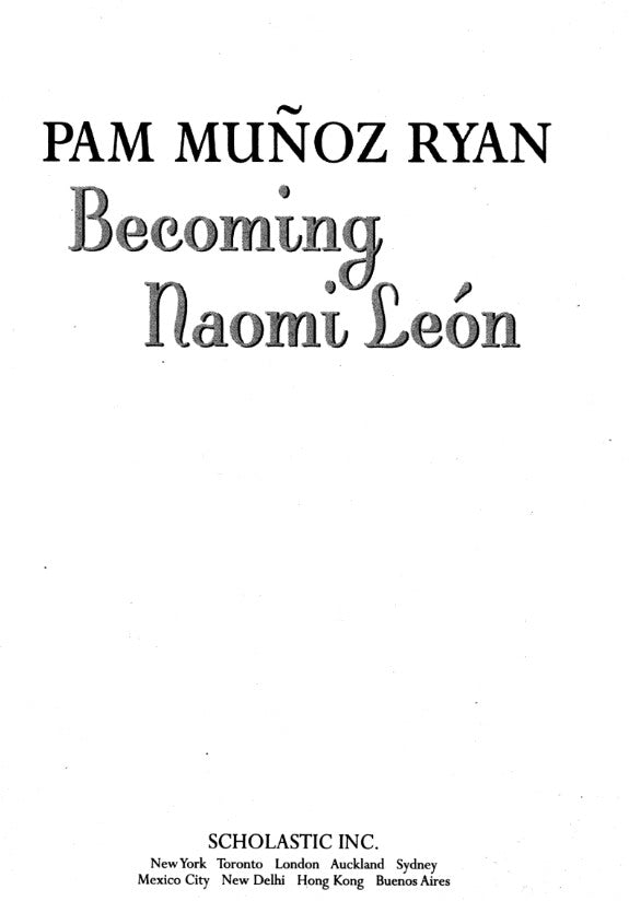 Becoming Naomi León (Scholastic Gold)-Fiction: 劇情故事 General-買書書 BuyBookBook