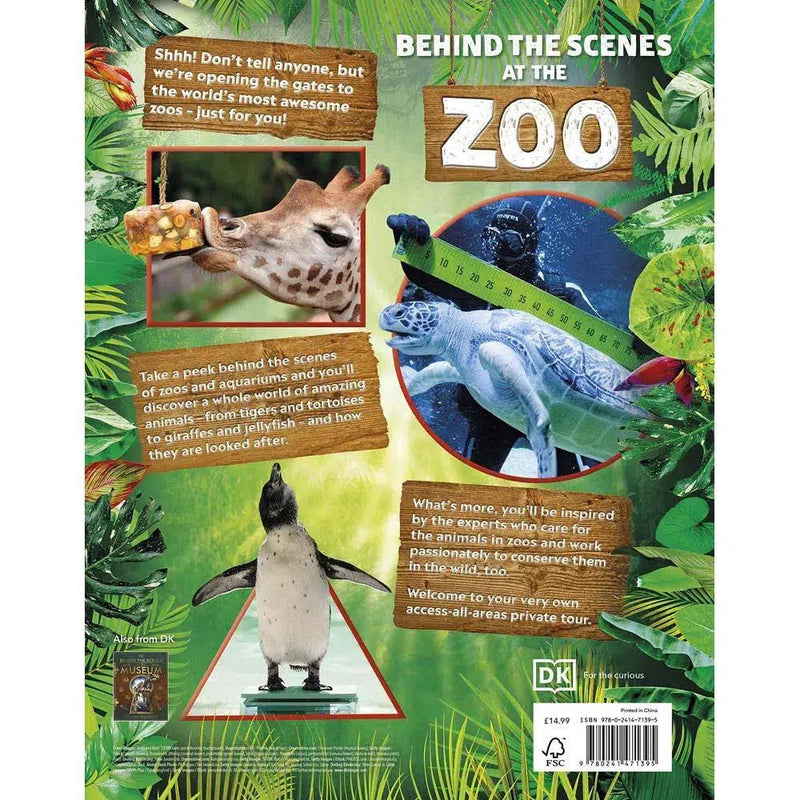 Behind the Scenes at the Zoo (Hardback) DK UK