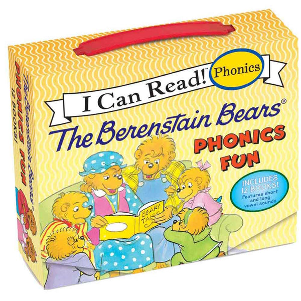 正版 The Berenstain Bears 12-Book Phonics Fun! 最抵價 : 買書書