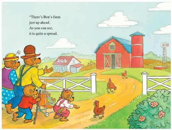 Berenstain Bears Down on the Farm, The (I Can Read! L1) - 買書書 BuyBookBook