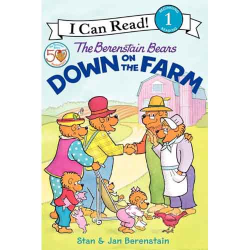 Berenstain Bears Down on the Farm, The (I Can Read! L1) - 買書書 BuyBookBook