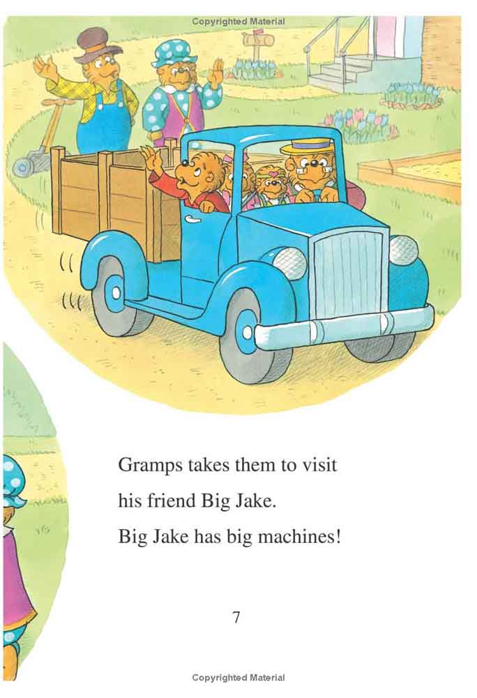 Berenstain Bears' Big Machines, The (I Can Read! L1) - 買書書 BuyBookBook