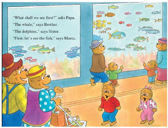 Berenstain Bears at the Aquarium, The (I Can Read! L1) - 買書書 BuyBookBook