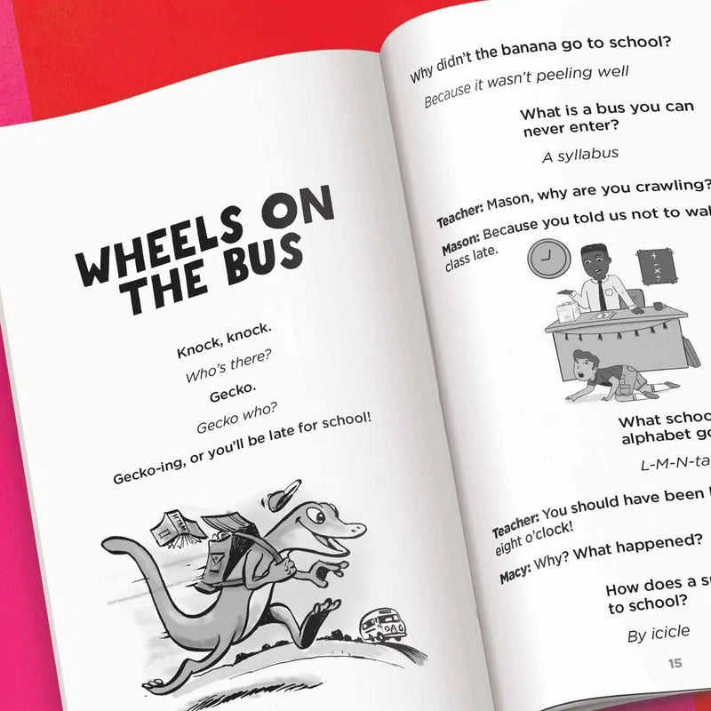 Best Kids' School Jokes Ever! (Highlights)-Nonfiction: 興趣遊戲 Hobby and Interest-買書書 BuyBookBook