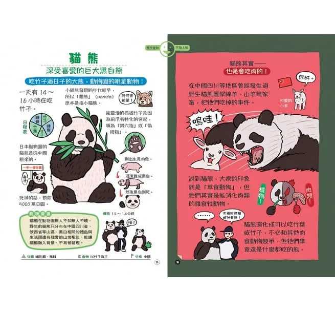 表裡不一的動物超棒的！圖鑑-非故事: 動物植物 Animal & Plant-買書書 BuyBookBook