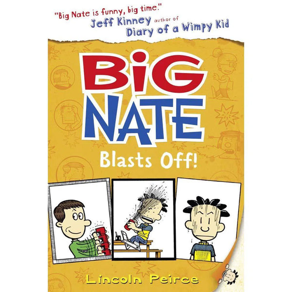 Big Nate #08 Blasts Off (UK)(Lincoln Peirce) Harpercollins (UK)