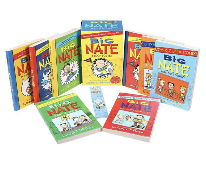 Big Nate (正版) 8 books Collection (US) (Lincoln Peirce) Harpercollins US