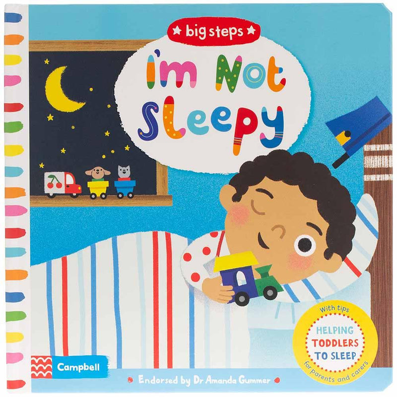 Big Steps - I'm Not Sleepy (Board Book) Campbell