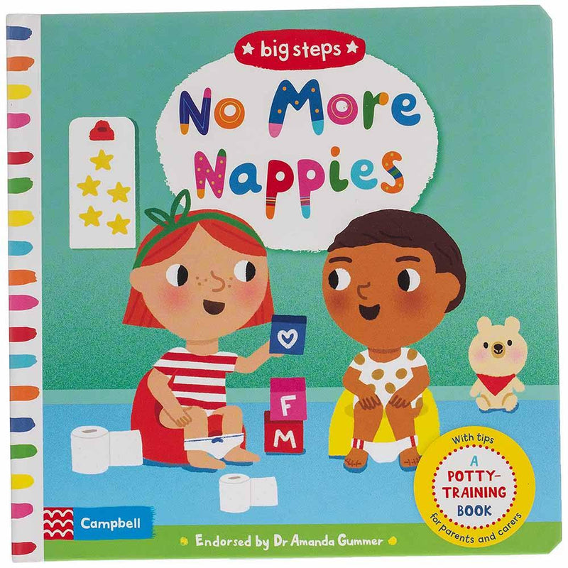 Big Steps - No More Nappies (Board Book) Campbell