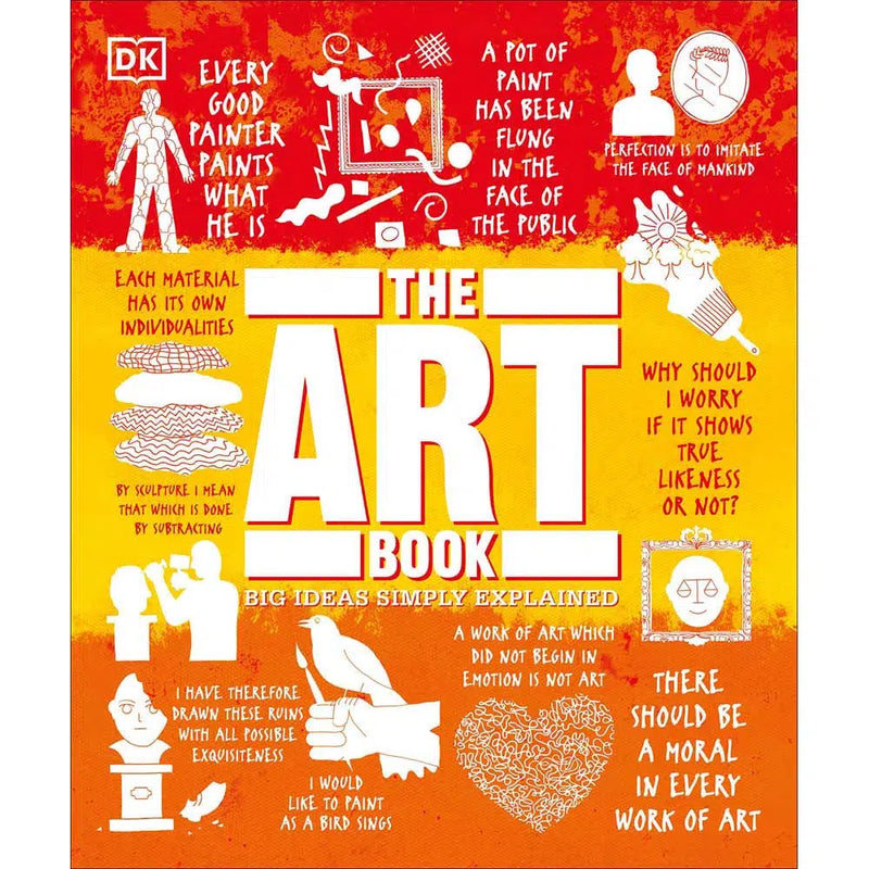 Big Ideas Simply Explained - The Art Book-Nonfiction: 藝術宗教 Art & Religion-買書書 BuyBookBook