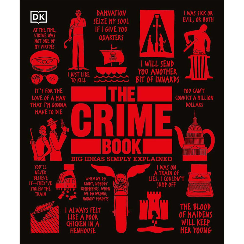 Big Ideas Simply Explained - The Crime Book-Nonfiction: 參考百科 Reference & Encyclopedia-買書書 BuyBookBook