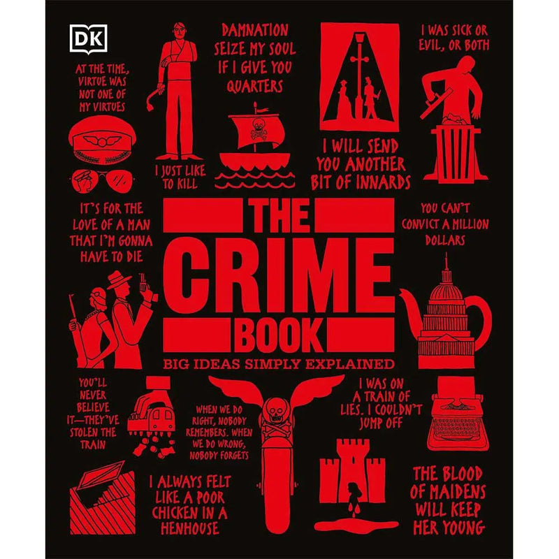 Big Ideas Simply Explained - The Crime Book-Nonfiction: 參考百科 Reference & Encyclopedia-買書書 BuyBookBook