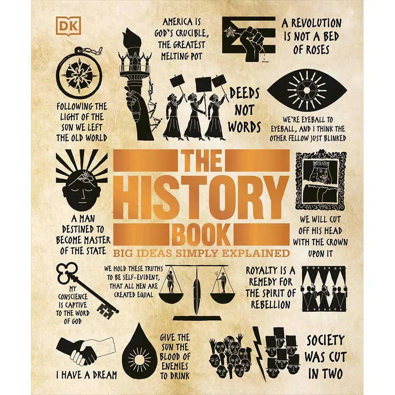 Big Ideas Simply Explained - The History Book-Nonfiction: 歷史戰爭 History & War-買書書 BuyBookBook