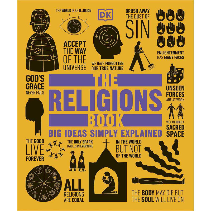Big Ideas Simply Explained - The Religions Book-Nonfiction: 藝術宗教 Art & Religion-買書書 BuyBookBook