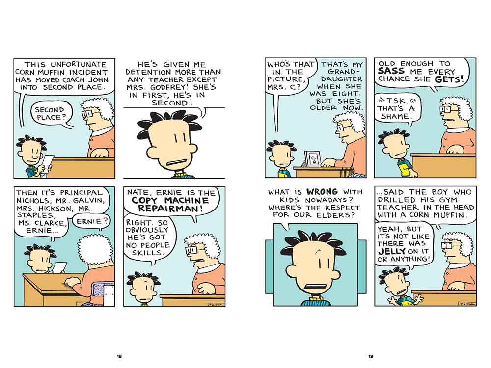 Big Nate #26, Beware of Low-Flying Corn Muffins (Lincoln Peirce)-Fiction: 幽默搞笑 Humorous-買書書 BuyBookBook