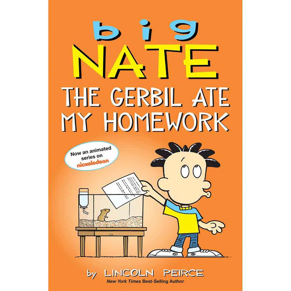 Big Nate #23, The Gerbil Ate My Homework (Lincoln Peirce)-Fiction: 幽默搞笑 Humorous-買書書 BuyBookBook
