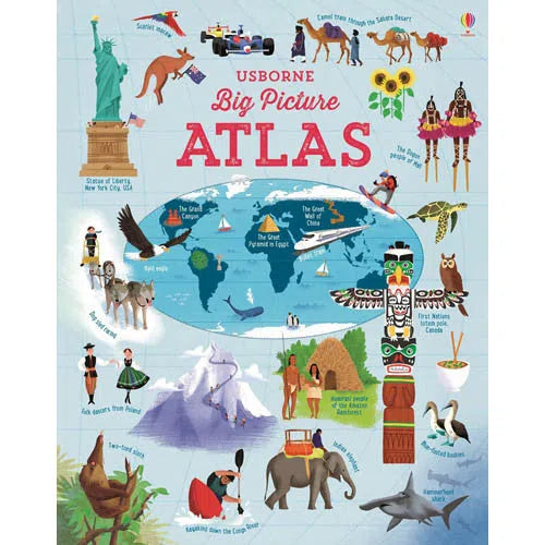 Usborne Big Picture Atlas Usborne