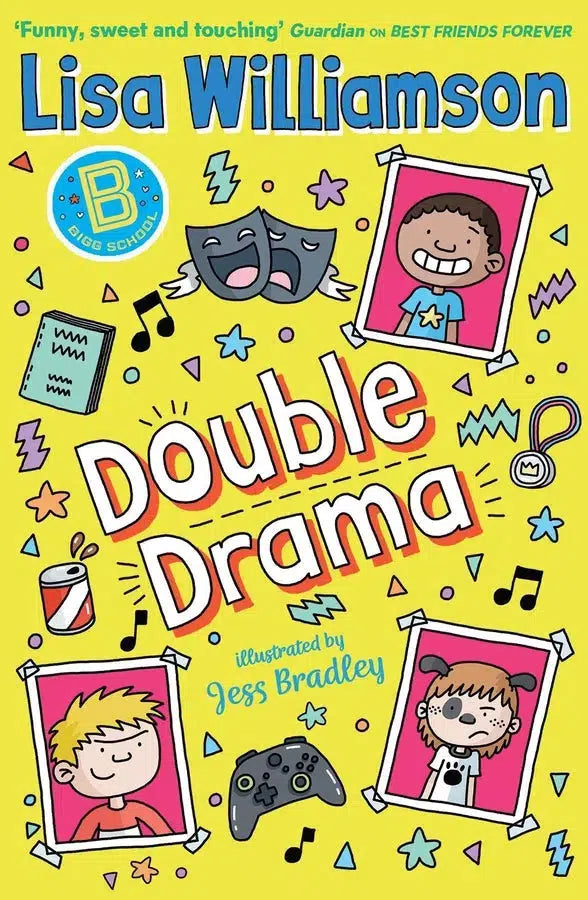 Bigg School: Double Drama-Children's / Teenage fiction: School stories-買書書 BuyBookBook