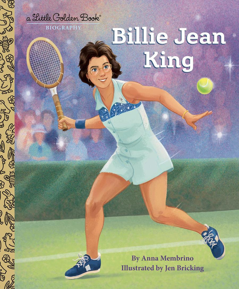 Billie Jean King: A Little Golden Book Biography-Children’s / Teenage general interest: Biography and autobiography-買書書 BuyBookBook