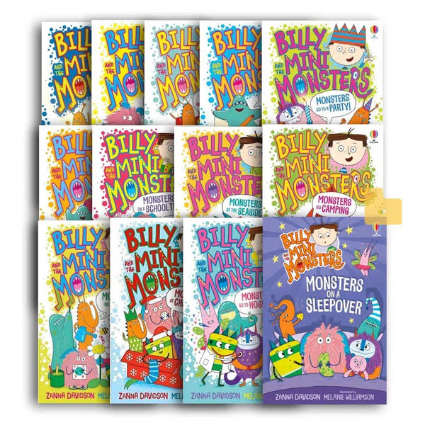 Billy and the Mini Monsters Bundle (Zanna Davidson)-Fiction: 歷險科幻 Adventure & Science Fiction-買書書 BuyBookBook